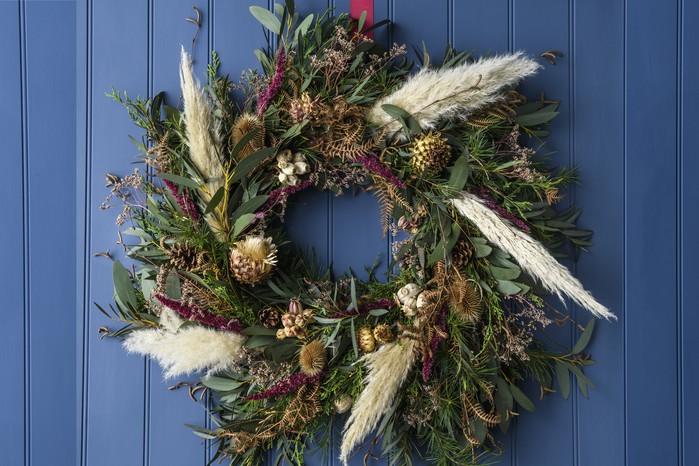 Pampas wreath