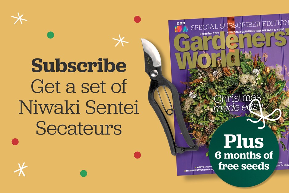 Subscriber to BBC Gardeners' World magazine